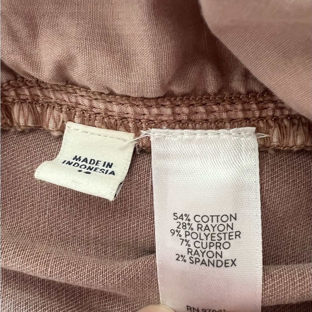 J JILL SLIM STRAIGHT-ANKLE SOFT PINK JEANS SZ 14 EUC SOFT STRETCHY DENIM - Picture 7 of 7